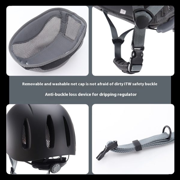 Riding Sports Breathable Hat Adult And Children Equestrian Protection Helmet Horseriding Supplies - Image 3