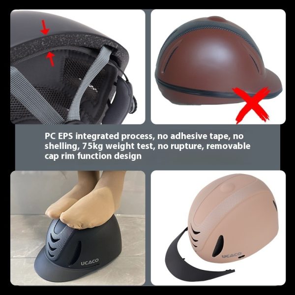 Riding Sports Breathable Hat Adult And Children Equestrian Protection Helmet Horseriding Supplies - Image 7