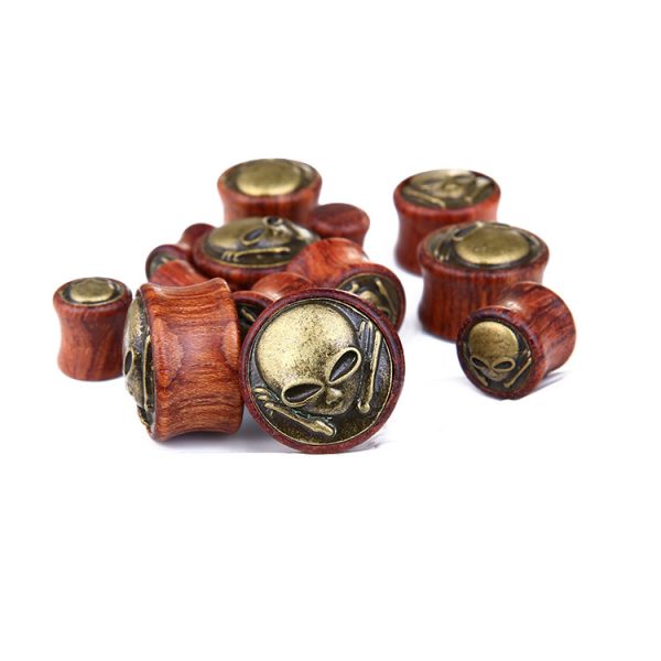 New Hot-selling Solid Rosewood Auricle Ear Expander - Image 4