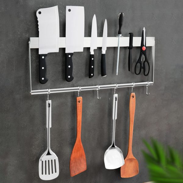 Kitchen Wallmounted Kitchen Knife Storage Rack - Image 9