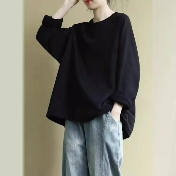 Casual Loose-fitting Plus Size Pullover Women - Image 3