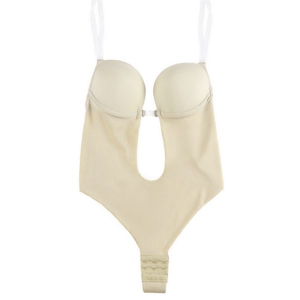 Invisible Shoulder Strap Backless Bra Bra Seamless One-piece Shapewear - Image 2