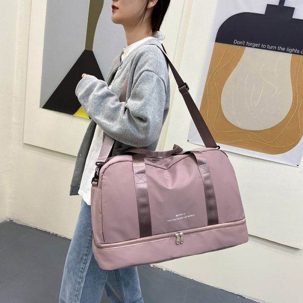 Large Capacity Travel Bag Short Business Trip Tote Bag Lightweight Luggage Bag - Image 5