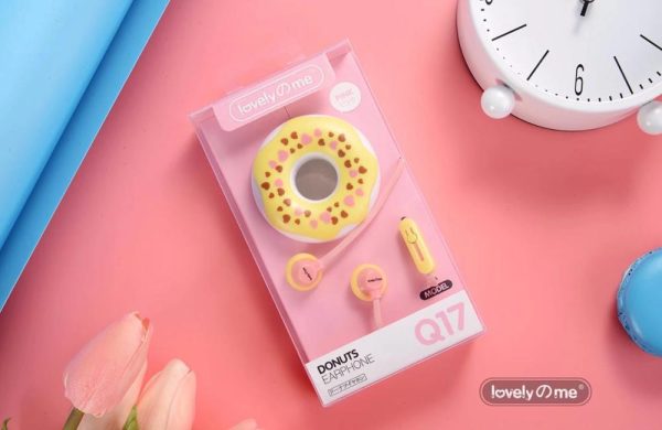 Creative donut winding music subwoofer mobile phone diy big computer headset wired girl male sports gift - Image 4