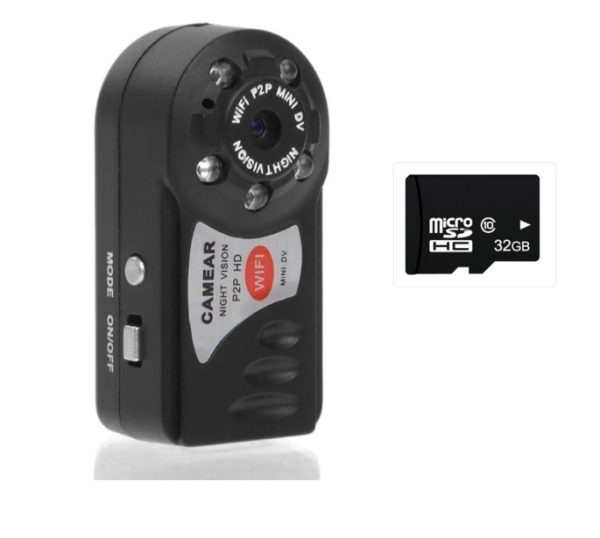 Mini WiFi Camera Wireless Securiy Video Camera With Infrared Night Vision Wireless DVR - Image 5