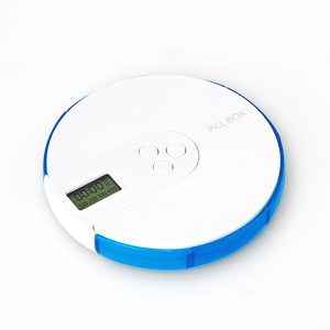 7-Compartment Alarm Clock Pill Dispenser
