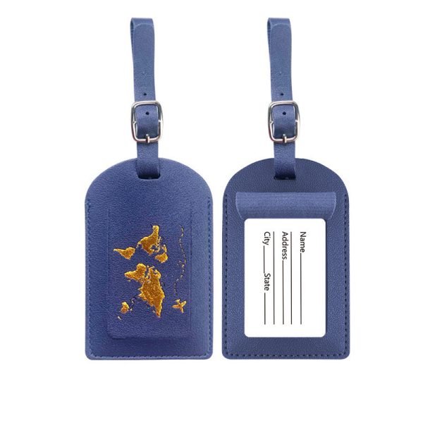 New Products Luggage Tag Leather Name - Image 5