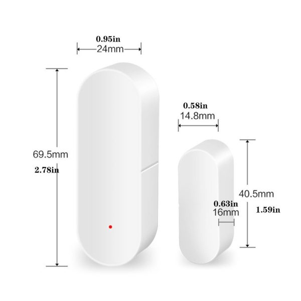 Smart Home Door Magnetic WiFi Remote Alarm Reminder - Image 9