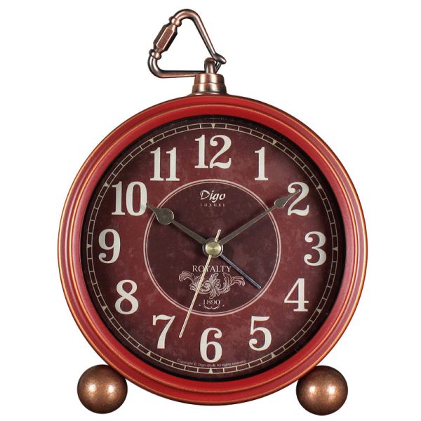 Factory Direct Sales Of New Retro Electronic Alarm Clock Red Creative Clock Ornaments Amazon Best Selling Hot Style Clock - Image 4