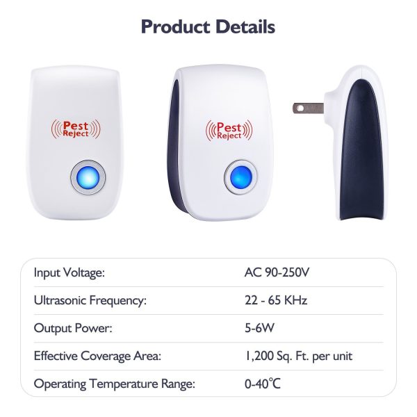 Direct Selling Ultrasonic Electronic Mosquito Killer Household Children'S Insect Repeller Mini Mouse Repeller - Image 4