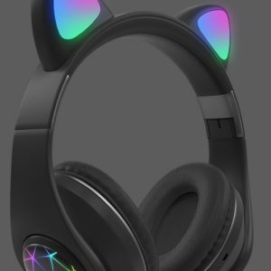 Cute Cat Ear Bluetooth Headset