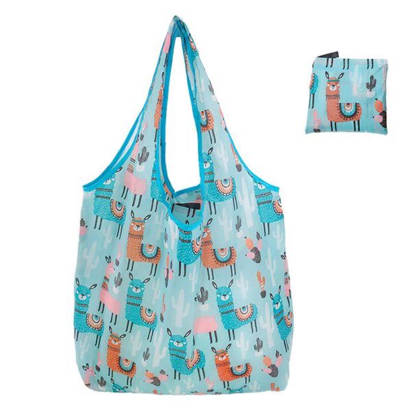 Hot Selling Spot Large Foldable Floral Square Bag - Image 4