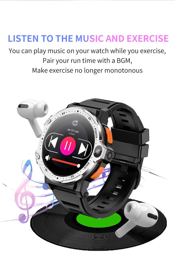 AP6 Smart Watch Dual Camera 4G Plug-in Card - Image 3