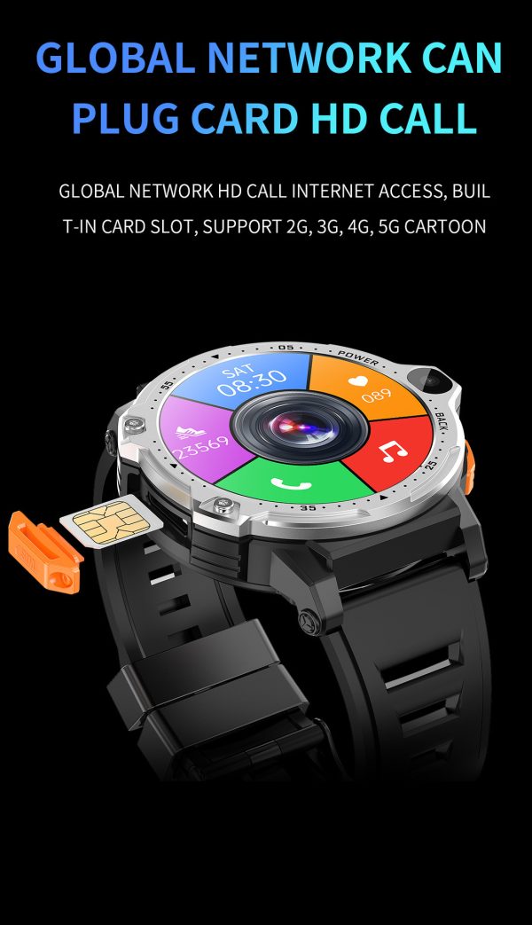 AP6 Smart Watch Dual Camera 4G Plug-in Card - Image 8