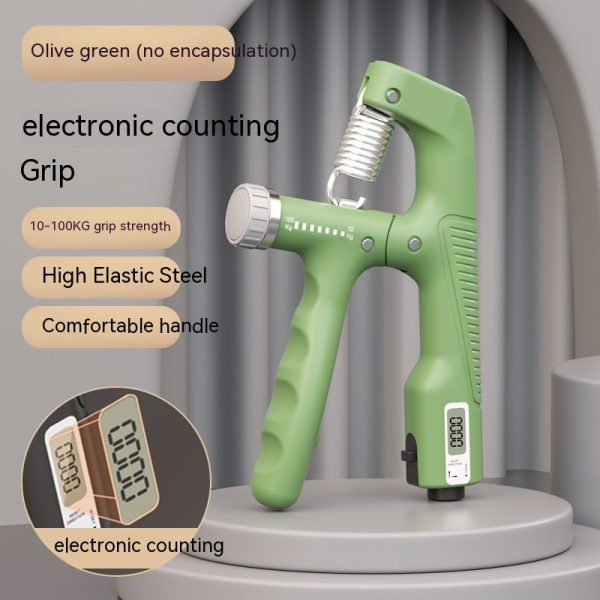 Spring Grip Hand Training Adjustable Hand Strength Arm Muscle Wrist Strength Fitness Finger Trainer - Image 2