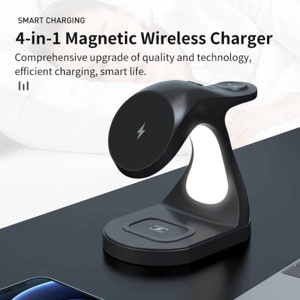 Fast Four In One Magnetic Wireless Fast Charger - Image 7
