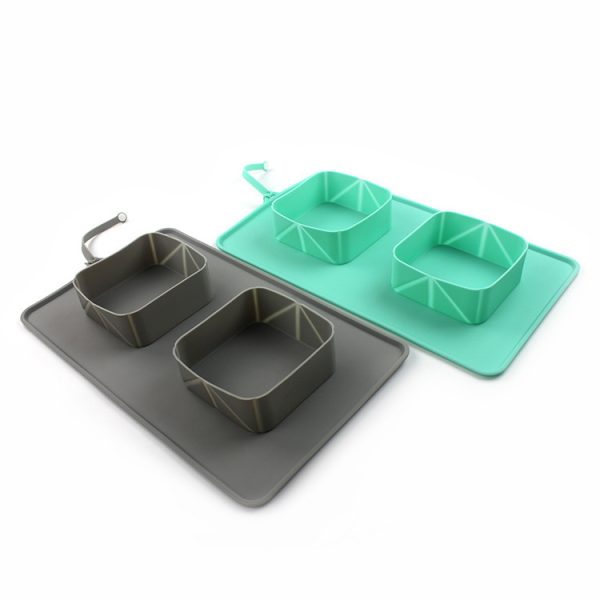Pet Bowl Silicone Folding Pet Bowl - Image 2