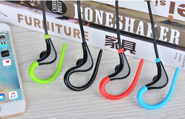 BT-01 Big Horn Sports Bluetooth Headset Bina Bluetooth 4.1 Protocol Wireless Sports Bluetooth Earbuds - Image 4