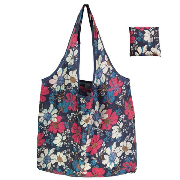 Hot Selling Spot Large Foldable Floral Square Bag - Image 3