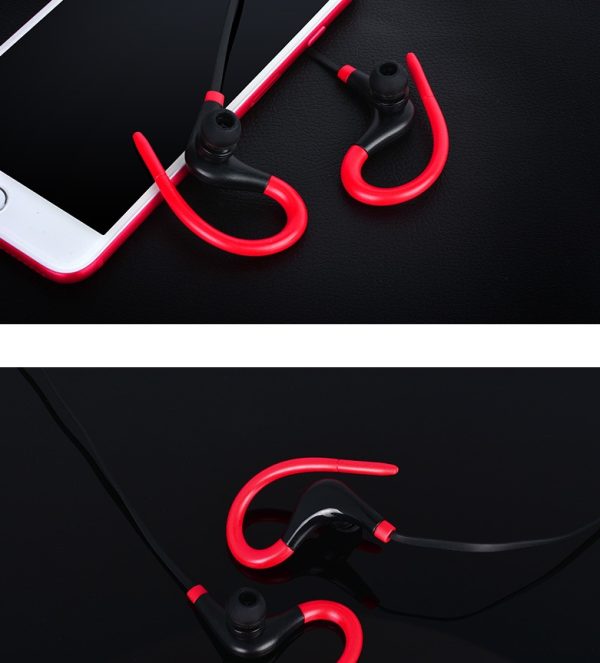 BT-01 Big Horn Sports Bluetooth Headset Bina Bluetooth 4.1 Protocol Wireless Sports Bluetooth Earbuds - Image 9
