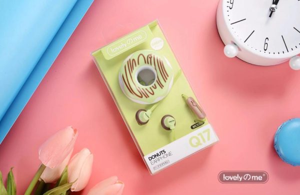 Creative donut winding music subwoofer mobile phone diy big computer headset wired girl male sports gift - Image 7