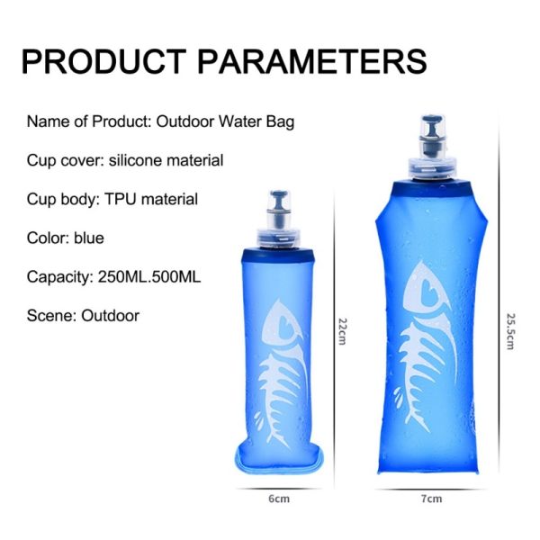 Sports soft water bottle - Image 5