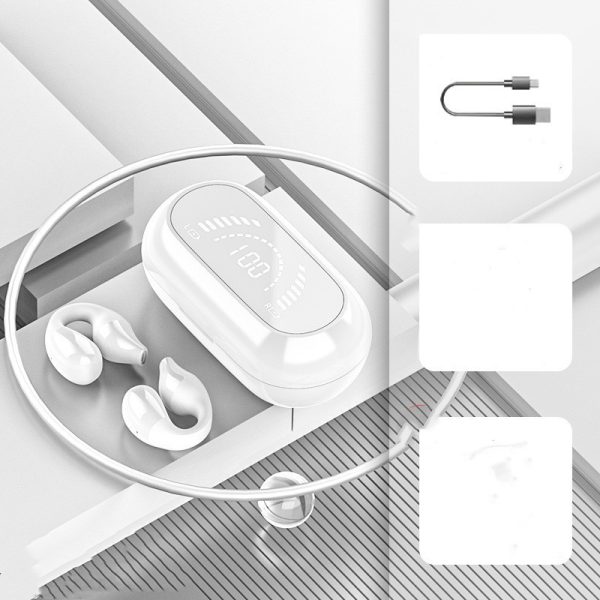 Ear Clip Digital Display Wireless Bluetooth Headset - Image 3