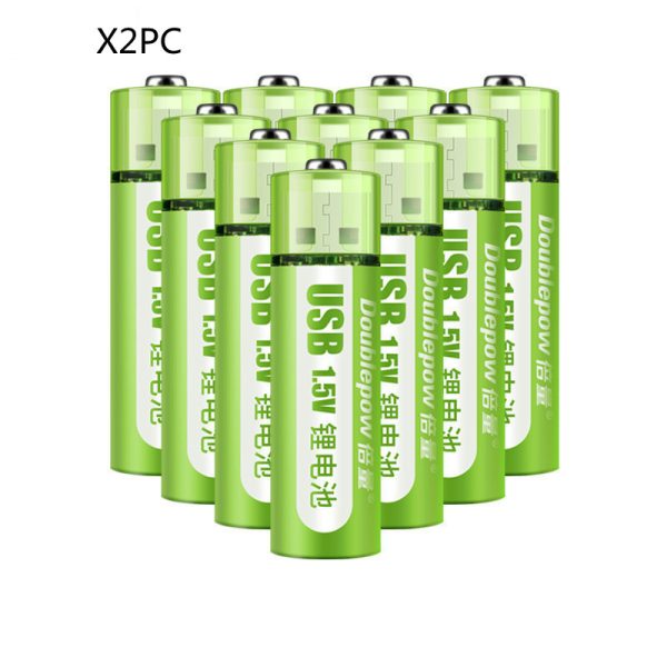 USB Rechargeable Battery No. 5, No. 7 Lithium Battery, Large Capacity 1.5v Constant Voltage AA - Image 3