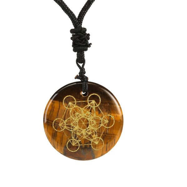 Hot Selling Crystal Multidimensional Metatron Cube Pendant - Image 5