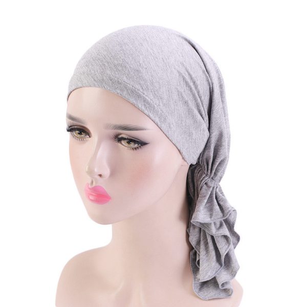 New Hot Selling Modal Cotton Stretch Headscarf Hat - Image 4