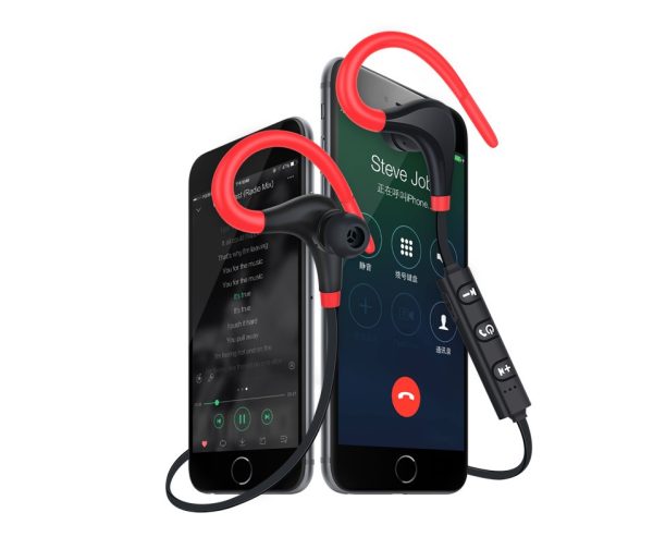 BT-01 Big Horn Sports Bluetooth Headset Bina Bluetooth 4.1 Protocol Wireless Sports Bluetooth Earbuds - Image 5