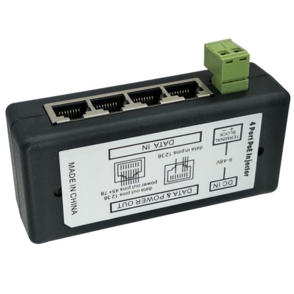 Four Port Centralized TV 4Ch Poe Syringe Box DC - Image 3