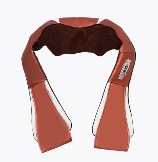 Car U Shape Electrical Shiatsu Back Neck Shoulder Body Massager Infrared Heated Kneading Car Home Massager - Image 2