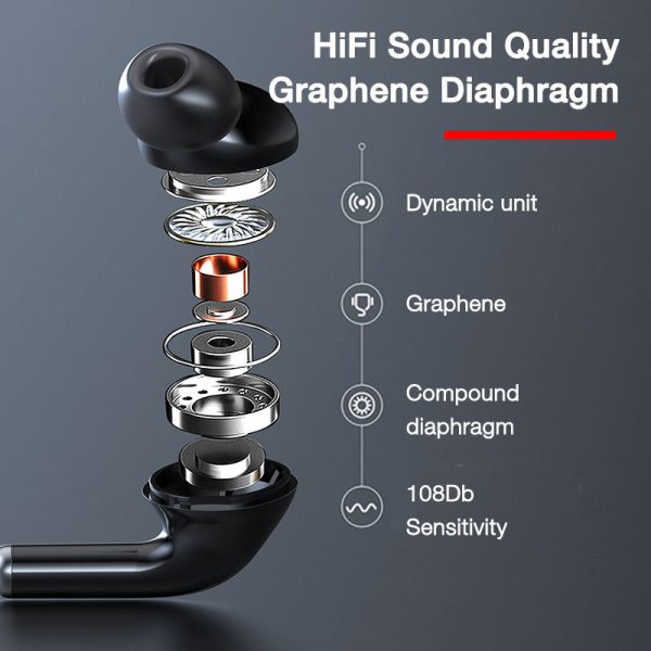 Sports neckband wireless headphones - Image 4