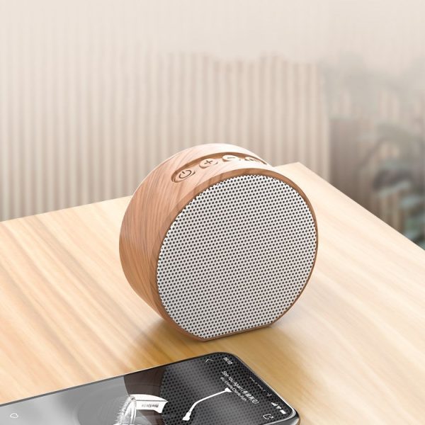 Wood grain bluetooth speaker - Image 4