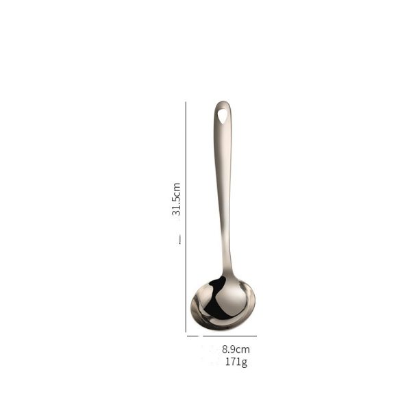 Thickened 430 Stainless Steel Kitchen Utensils - Image 3