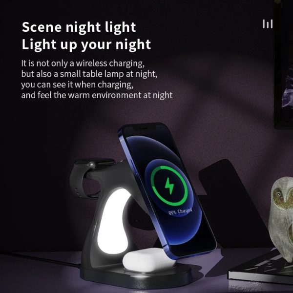 Fast Four In One Magnetic Wireless Fast Charger - Image 9