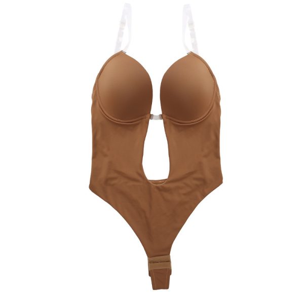 Invisible Shoulder Strap Backless Bra Bra Seamless One-piece Shapewear - Image 6