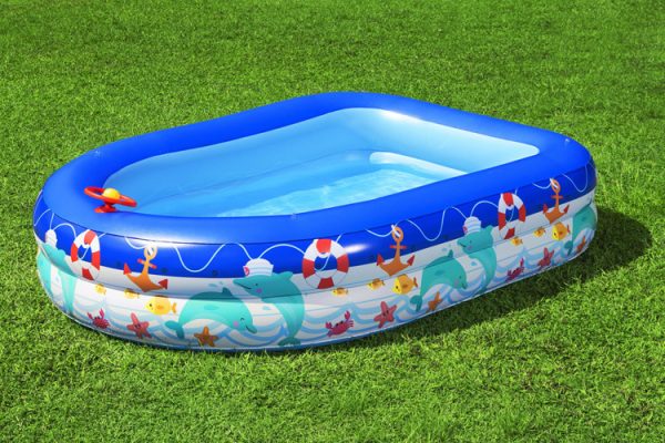 Boat Type Sunshade Pool Children's Paddling Pool Swimming Pool - Image 7