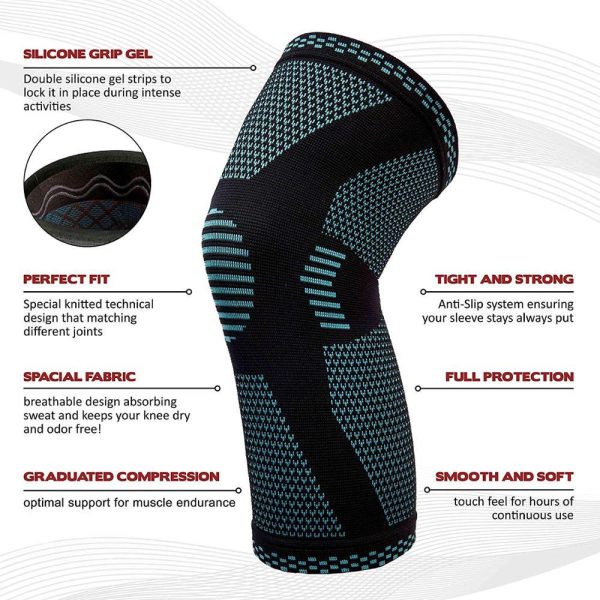 Sports Knee Pads Knitted Sports Knee Pads - Image 7