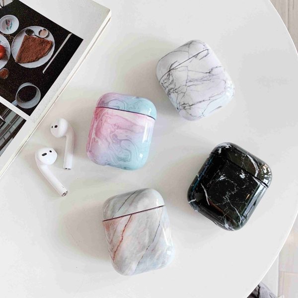 Compatible with Apple, Compatible with Apple , Marbled earphone case - Image 2
