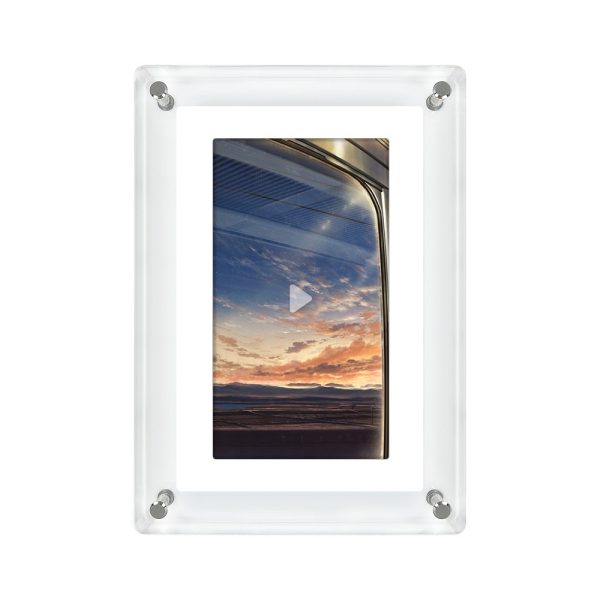 5-inch Transparent Fashion Digital Electronic Photo Album Video Advisement Player Business Gift Photo Frame - Image 9
