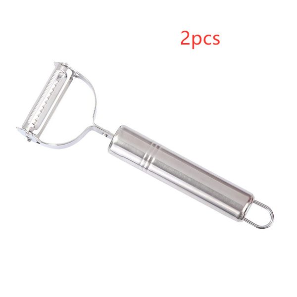 2 in1 Stainless Steel Potato Grater Julienne Peeler Kitchen Accessories Vegetables Peeler Double Planing Grater Kitchen Tools - Image 8