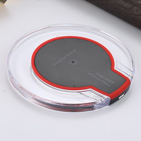 New Wireless Charging Dock Charger Crystal Round Charging Pad With Receiver For A-pple For Sanxing - Image 10