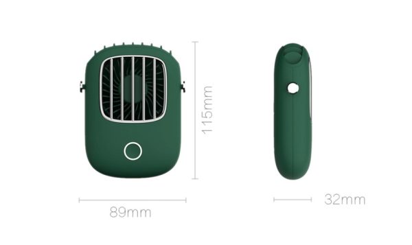 Neck Fan Portable Mini Usb Fan 5V Air Cooler Rechargeable Ventilador Small Travel Handheld Electric Fan Silent Cooling For Home - Image 10