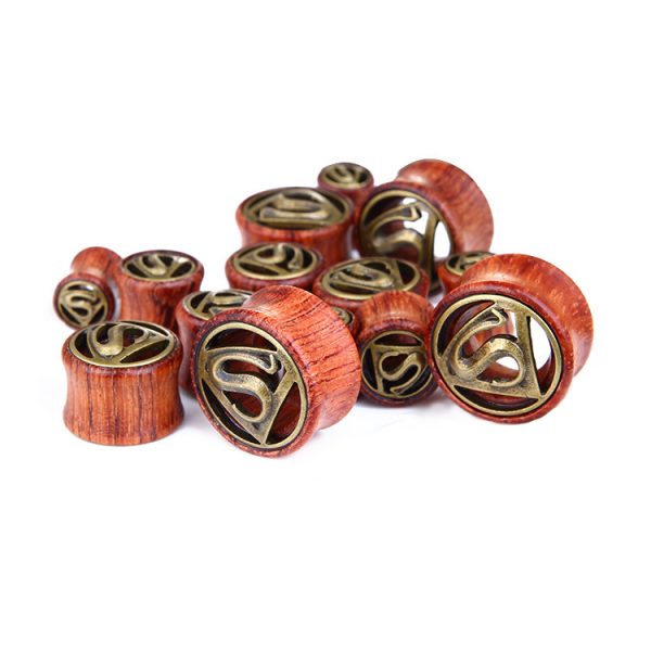 New Hot-selling Solid Rosewood Auricle Ear Expander - Image 3