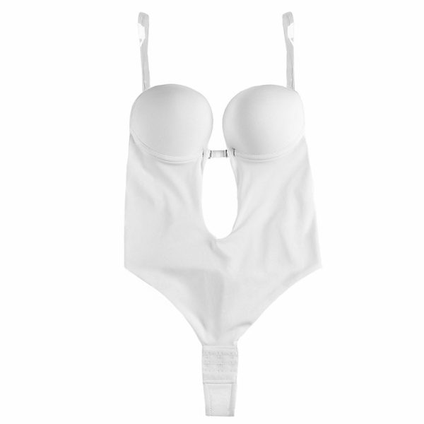 Invisible Shoulder Strap Backless Bra Bra Seamless One-piece Shapewear - Image 5