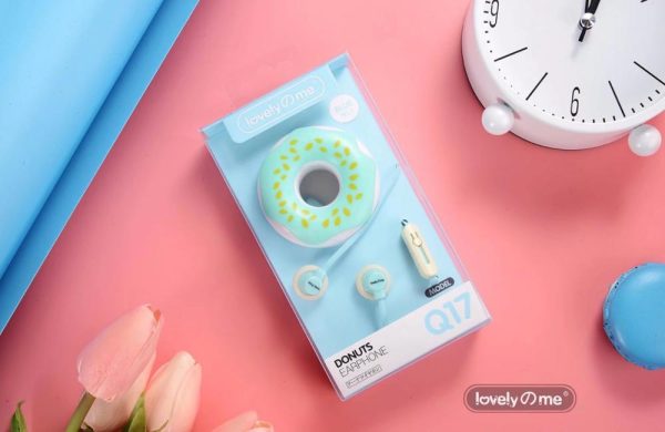 Creative donut winding music subwoofer mobile phone diy big computer headset wired girl male sports gift - Image 3