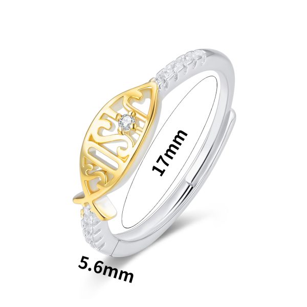 Hot Selling New Adjustable Ring Fashion Simple - Image 5