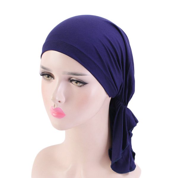 New Hot Selling Modal Cotton Stretch Headscarf Hat - Image 8
